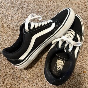 Vans Black and White Classic Sneakers